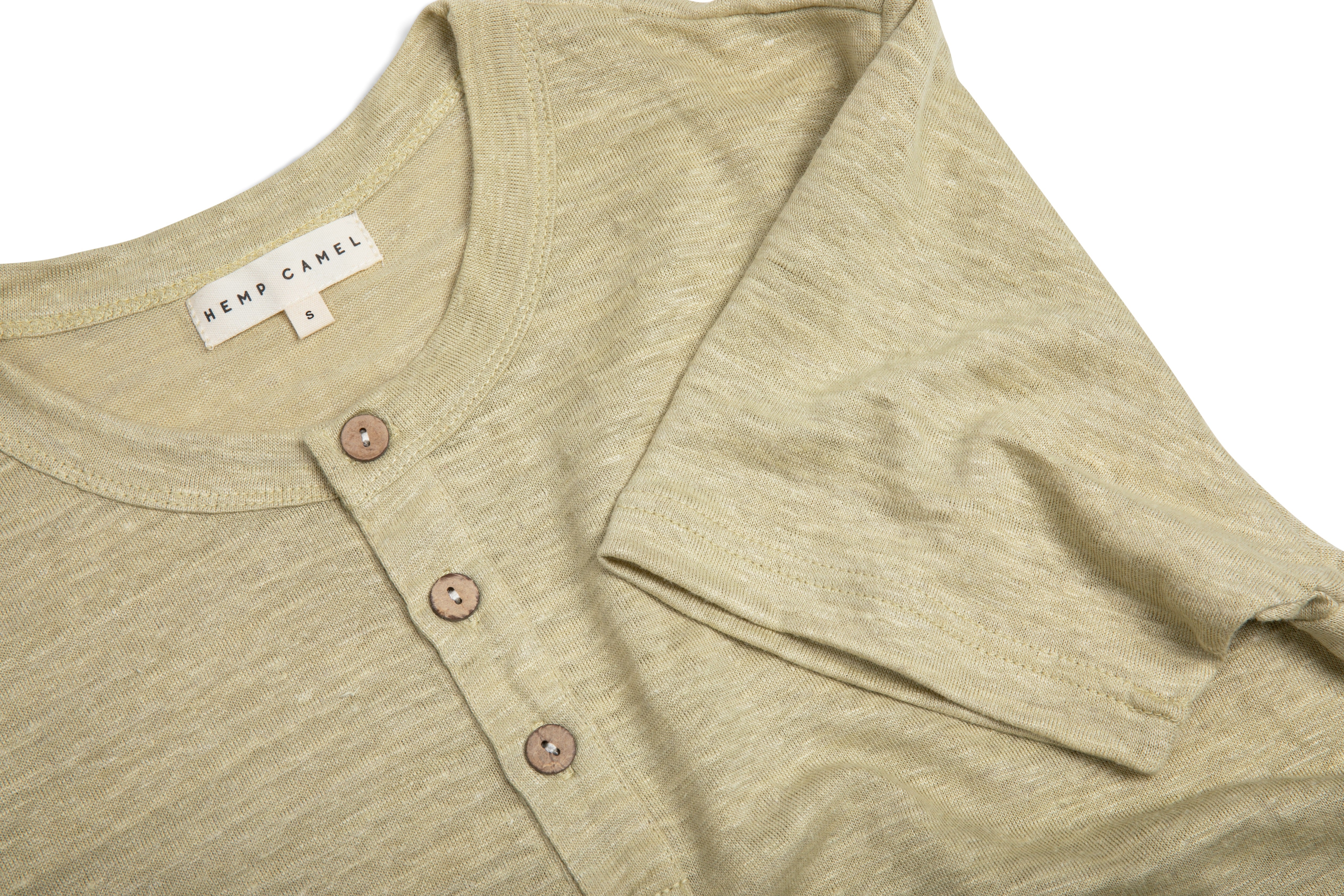 100% Hemp Henley