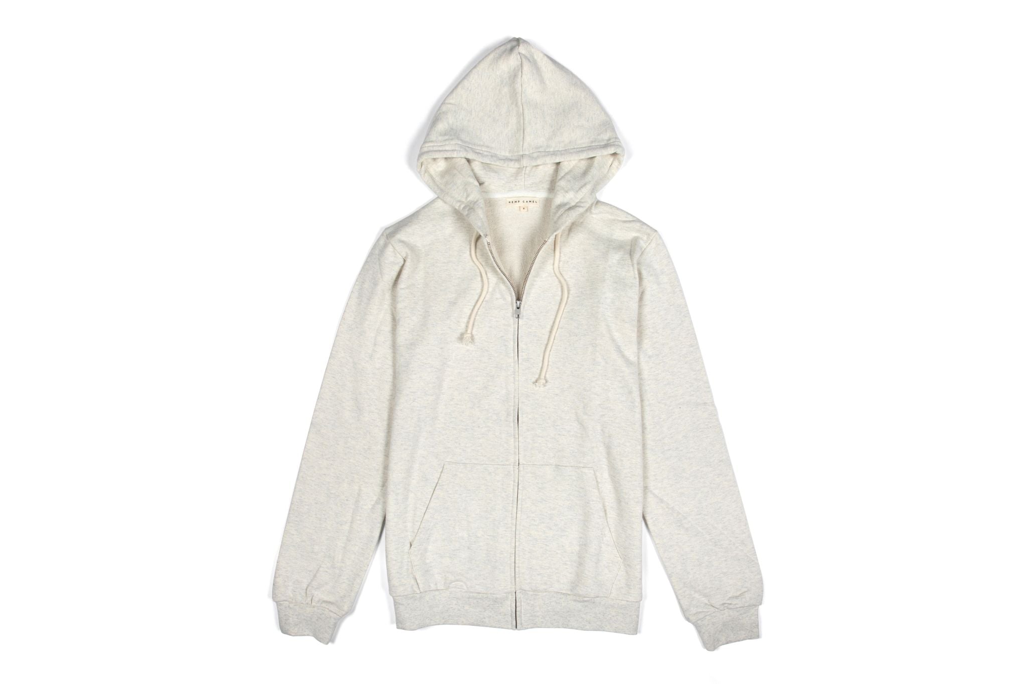 Oatmeal Heather Zip Hoodie